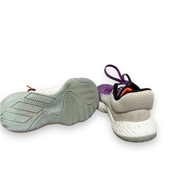 Adidas Youth D.O.N. Issue #1 Mailman Purple White Shoes EH2443 Size 2 1/2 Y (GS) - Picture 5 of 6